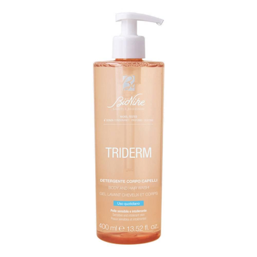 bionike triderm detergente corpo capelli 400ml - foto 1
