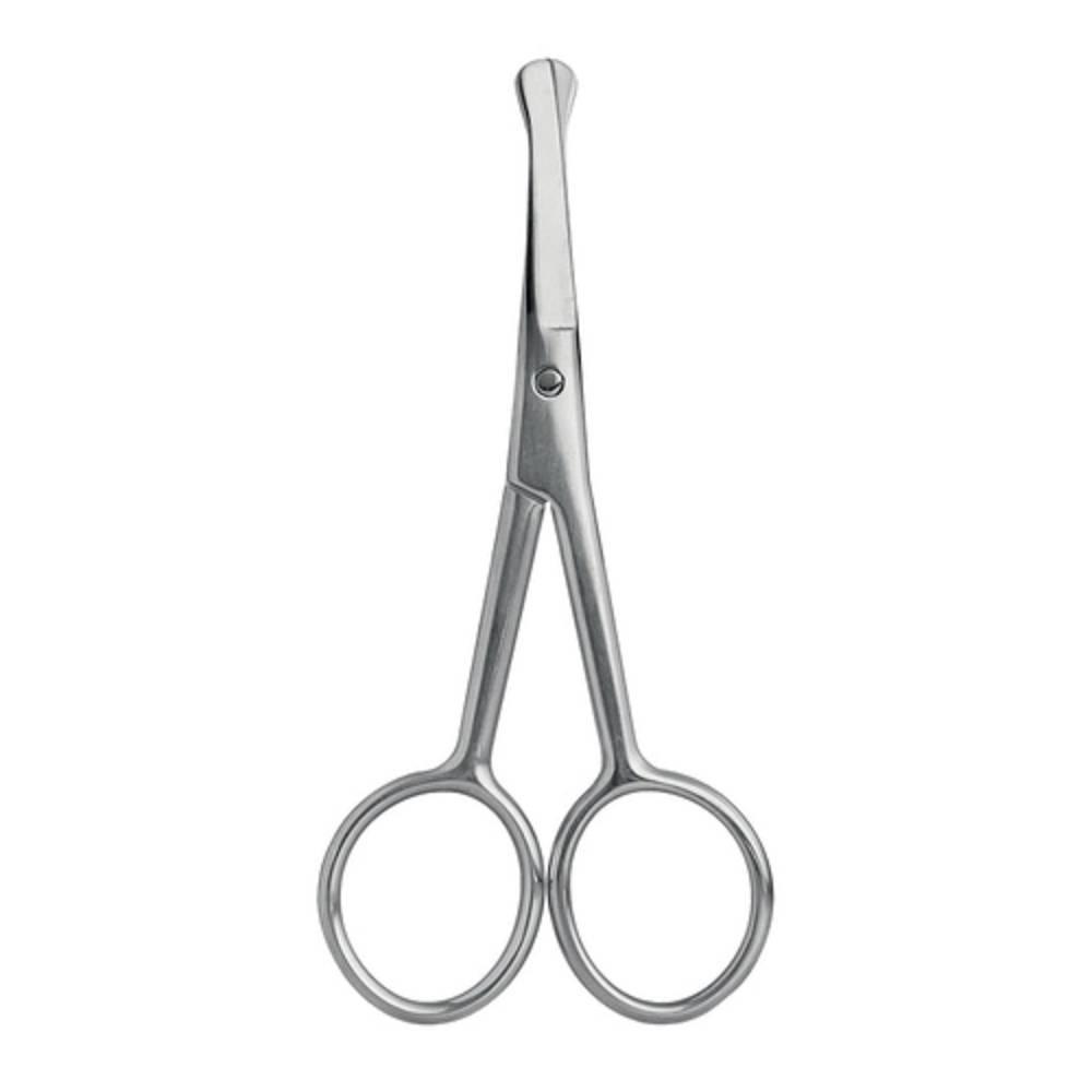 trouss forbici per unghie a punta media curva in acciaio inossidabile argento - trouss 32 forbici per uso cosmetico - foto 1