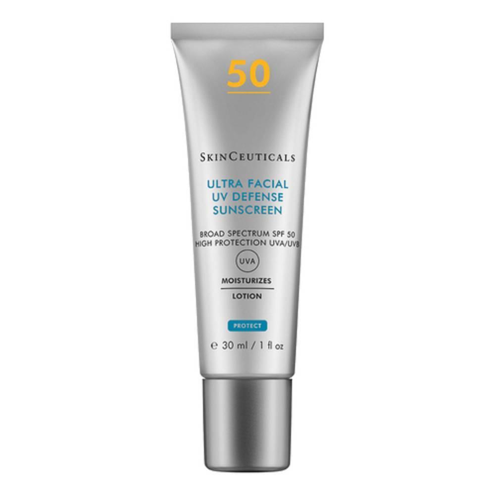 skinceuticals crema solare ultra facial defense spf 50+ - protezione alta per pelle normale, secca e mista, contrasta macchie e invecchiamento - foto 1