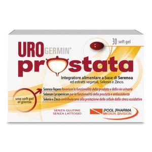 Integratore alimentare  prostata 30 softgel con serenoa repens, licopene, selenio e zinco per la salute della prostata
