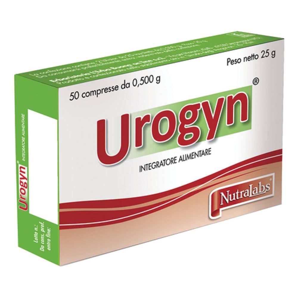 urogyn integratore alimentare urogyn 50 compresse 500 mg con d-mannosio ed echinacea per il benessere dell'apparato uro-genitale - foto 1