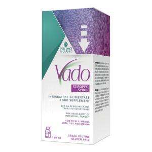 Sciroppo di fichi e mannitolo 150ml - dispositivo medico per stitichezza e regolarità intestinale con fibre vegetali e mucillagini