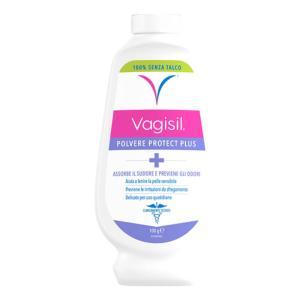 Polvere protect plus per disagio intimo, eccessiva sudorazione e perdite urinarie - flacone da 100 ml per comfort e freschezza