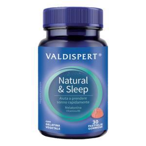 Integratore alimentare gommoso per il sonno con melatonina e vitamina b6 -  gomm sonno 30 pastiglie fragola
