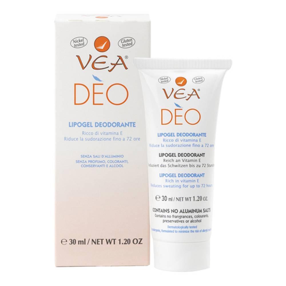 vea deodorante vea deo-lipogel in formato da 30 ml - freschezza e protezione duratura per il corpo - foto 1