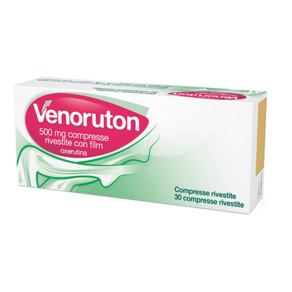 venoruton trattamento per insufficienza venosa e fragilità capillare: venoruton 500 mg compresse rivestite e gel per uso cutaneo 2% - foto 1