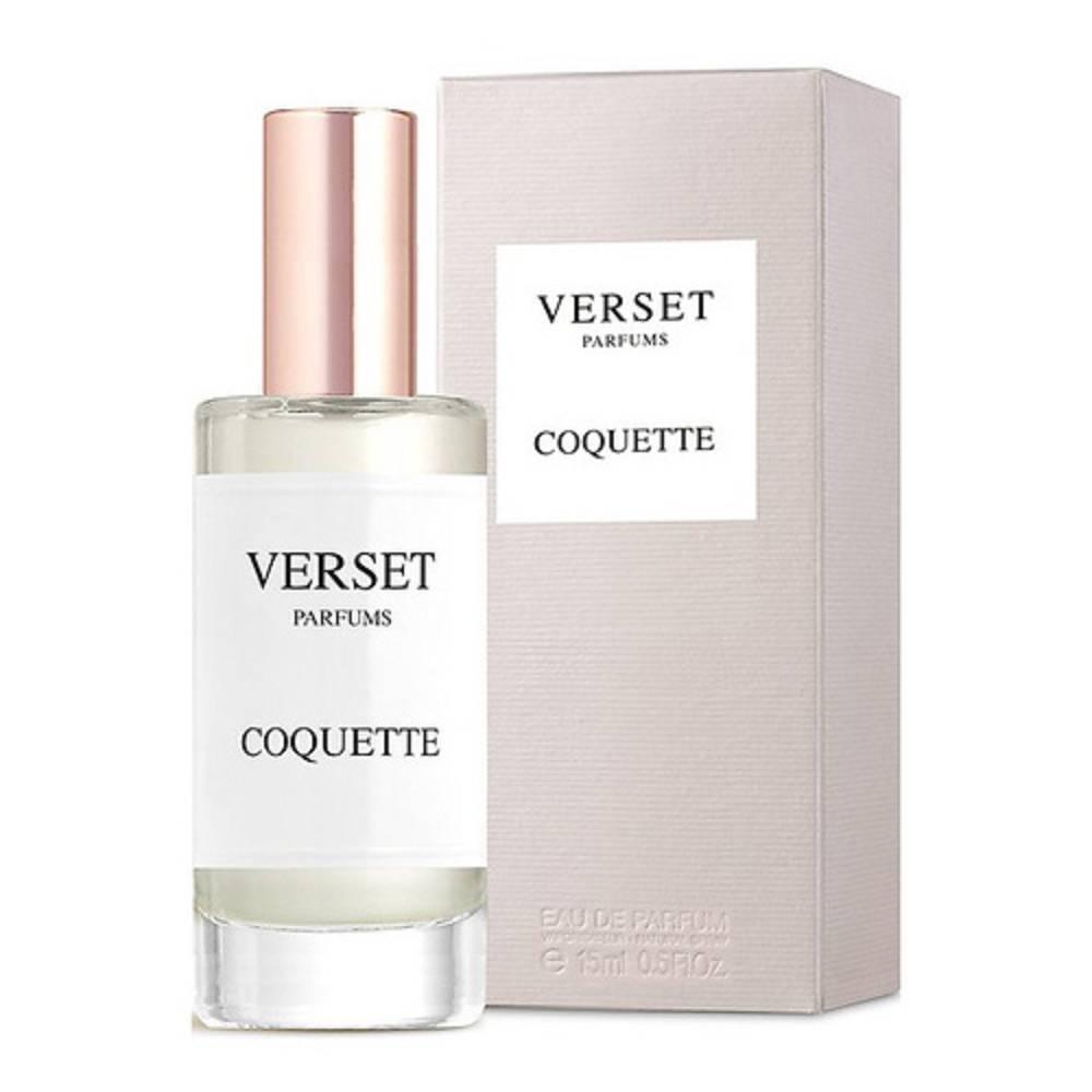 verset profumo dolce da donna verset coquette edp 15ml con note di peonia, mughetto e muschio bianco in vaporizzatore da 15 ml - foto 1