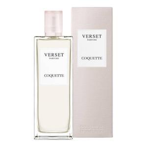 Profumo per donna  coquette eau de parfum 50ml con note di testa di peonia e cuore di mughetto