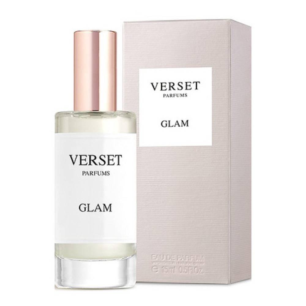 verset profumo per donna verset glam eau de parfum 15ml - fragranza fruttata e floreale con note di uva, fior di pesco e muschio bianco - foto 1