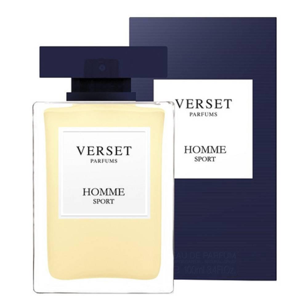 verset profumo per uomo verset homme sport eau de parfum 100ml - note di mandarino, nota acquatica e vetiver - foto 1