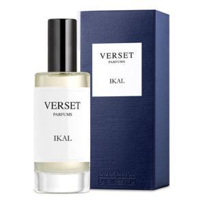 Eau de parfum  ikal 15 ml per uomo - profumo fresco con note di bergamotto, ciclamino e legno