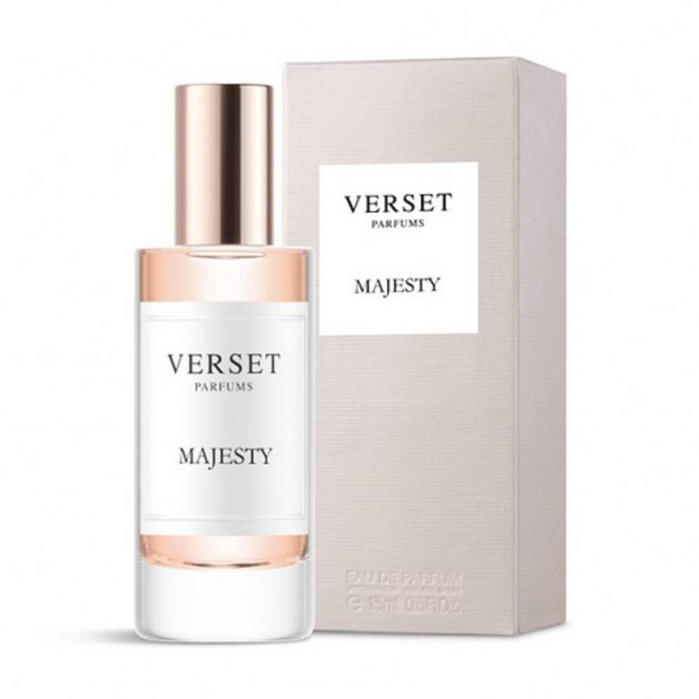verset profumo per donna verset majesty edp vaporizzatore 15ml con note di bergamotto, tuberosa e patchouli per un'essenza unica - foto 1