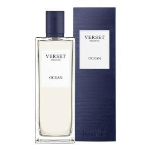 Profumo per uomo  ocean eau de parfum 50ml con note di testa citrica, cuore di salvia e fondo di muschio bianco