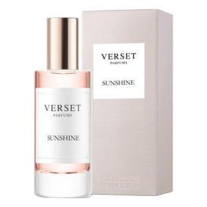 Profumo per donna  sunshine eau de parfum 15 ml con note di bergamotto, rosa e vaniglia - fragranza fresca e avvolgente