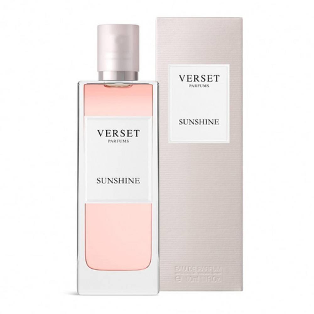 verset profumo per donna verset sunshine edp 50ml - note di bergamotto, rosa e vaniglia in un elegante vaporizzatore da 50ml - foto 1