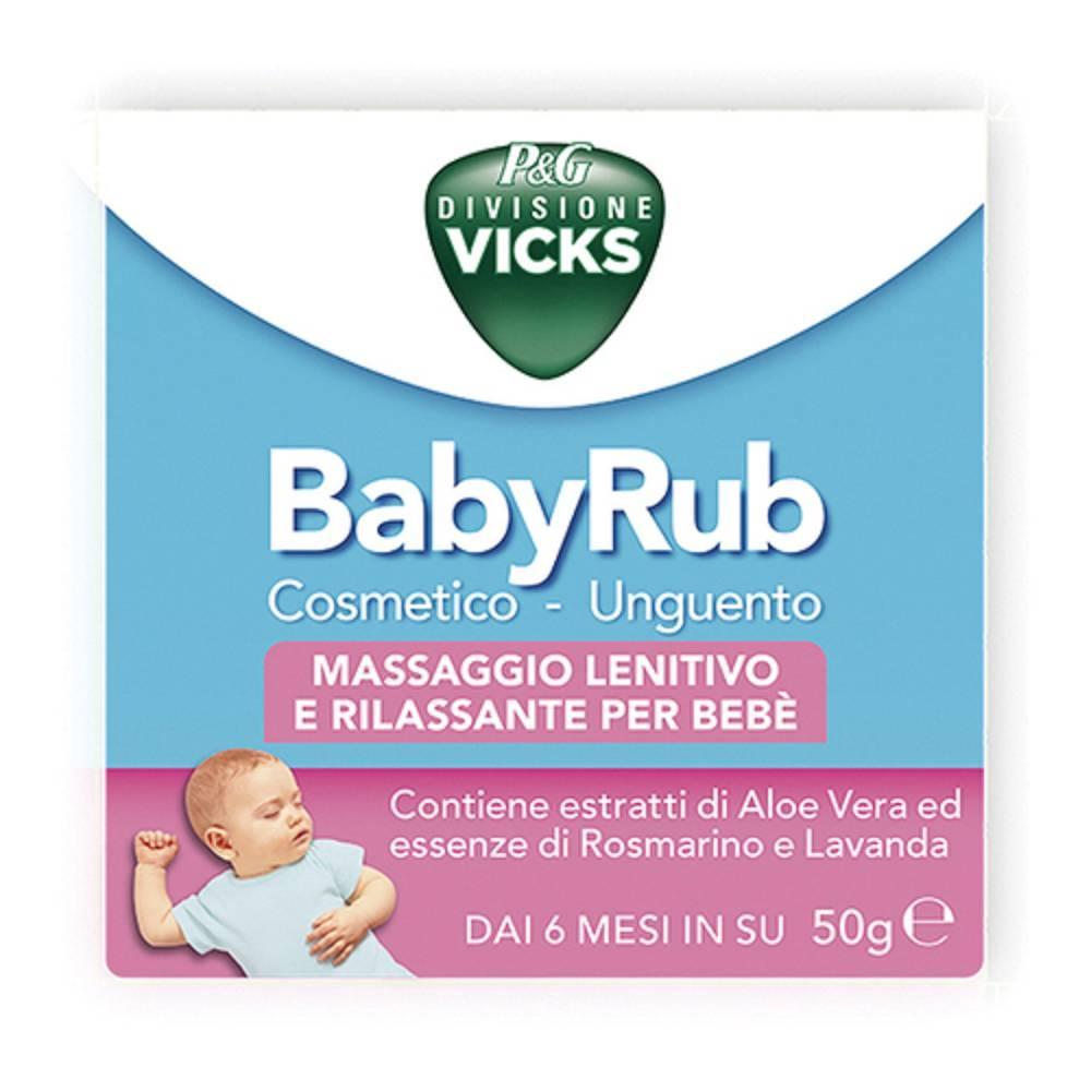 vicks unguento vicks babyrub 50g per massaggio lenitivo e rilassante per bebè con aloe vera, rosmarino e lavanda - foto 1 vicks unguento vicks babyrub 50g per massaggio lenitivo e rilassante per bebè con aloe vera, rosmarino e lavanda - foto 1