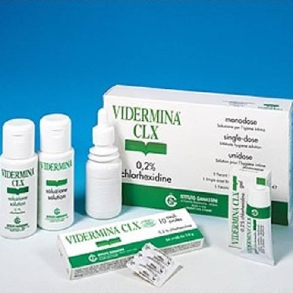 vidermina lavanda intima rinfrescante e deodorante vidermina clx soluzione 200ml per igiene intima femminile e trattamento di infiammazioni - foto 1