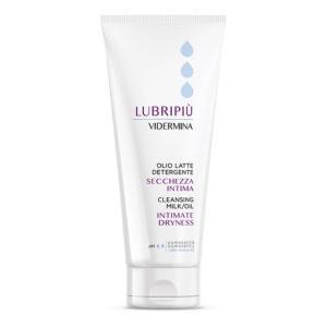 Detergente per l'igiene intima lubripiù olio latte - comfort e idratazione per secchezza dei genitali esterni, con acido ialuronico e attivi naturali