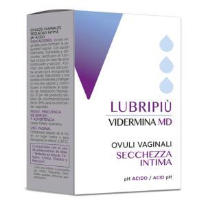 Ovuli vaginali lubrificanti e idratanti lubripiu per secchezza vaginale con acido ialuronico - dispositivo medico ce classe iia
