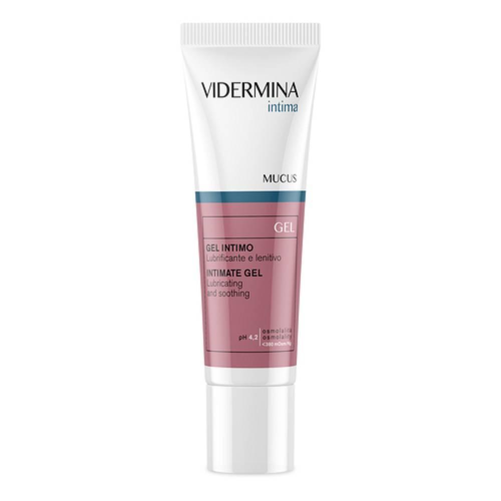 vidermina gel intimo lubrificante, idratante e lenitivo vidermina mucus 30ml - ipoallergenico e ginecologicamente testato per comfort e idratazione - foto 1
