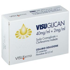 Collirio decongestionante e antiallergico coll 25d 40mg/ml + 2mg/ml per congiuntiviti allergiche e tossiche, 10 ml