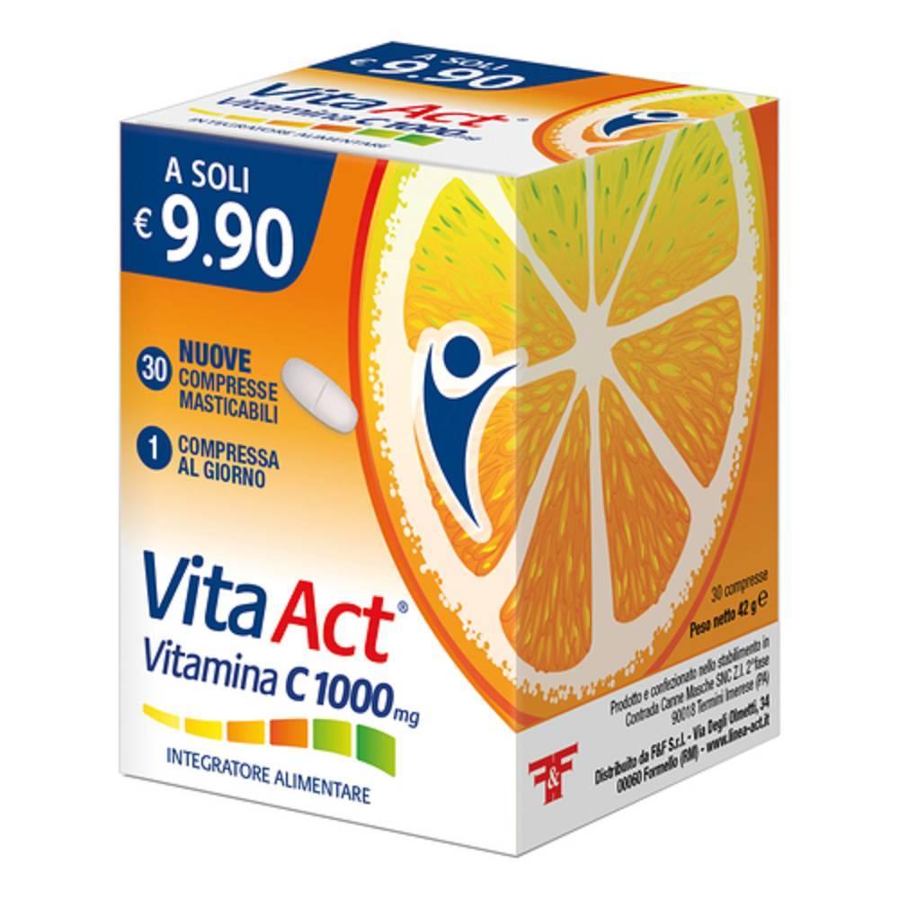 f&f vita act vitamina c 1000 mg - foto 1