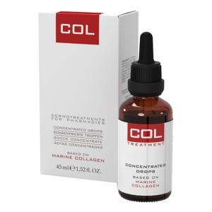 Trattamento concentrato vital plus con gocce da 45ml - collagene marino per viso antirughe e rassodanti, senza parabeni