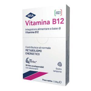 Vitamina b12 film orali gusto lampone - integratore per ridurre stanchezza e supportare il sistema nervoso - 30 film orodispersibili