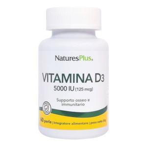 Vitamina d3 5000 ui 60 capsule - complemento alimentare senza glutine, latte, lievito e frumento per un benessere ottimale