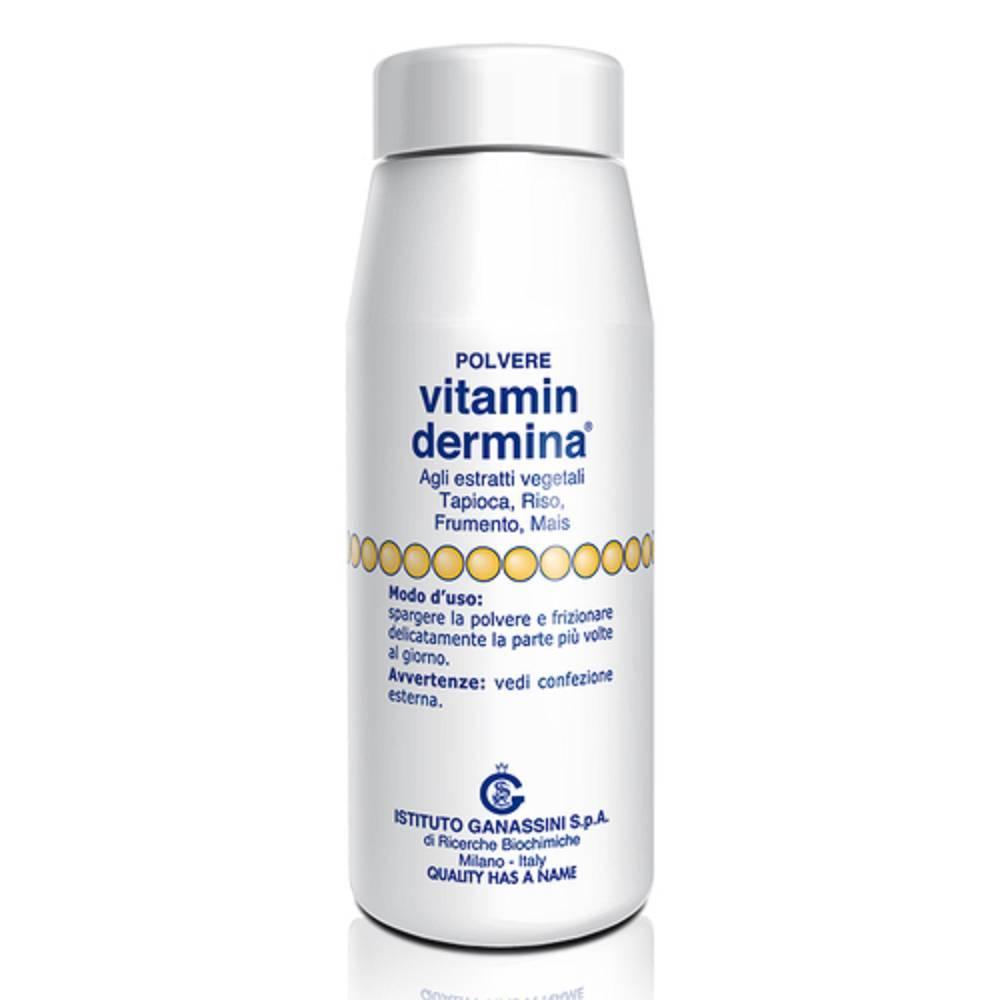 vitamindermina polvere agli estratti vegetali vitamindermina per assorbire sebo e oli in eccesso, lenire arrossamenti e irritazioni cutanee - foto 1