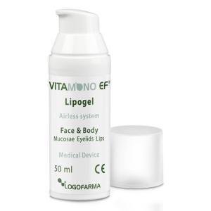 Vitamono ef lipogel 50ml - trattamento topico contro infiammazioni e danni cutanei, ideale per pelle sensibile e mucose