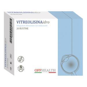 Integratore alimentare vitreolisina idro 20 bustine con potassio, magnesio, vitamine c ed e, aminoacidi e vite rossa per il benessere generale