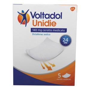 Cerotto medicato  unidie 140 mg 5 cerotti