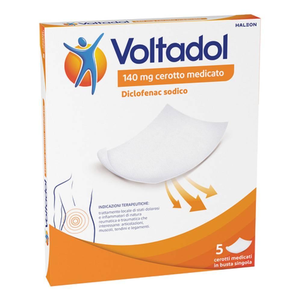 voltadol voltadol 140 mg 5 cerotti medicati - foto 1
