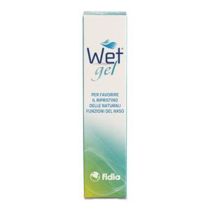 Gel nasale idratante wet gel 20g con hydeal-d per mucosa nasale secca e ripristino film liquido