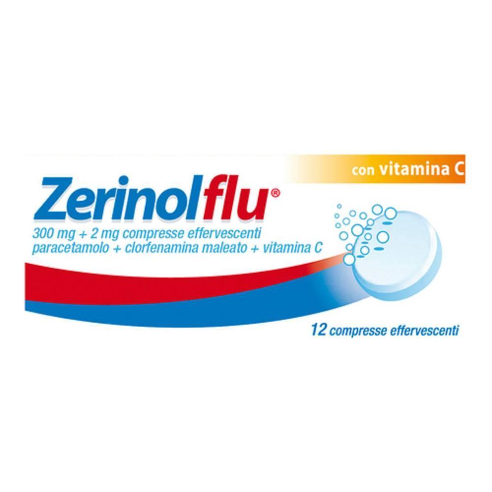 zerinol zerinolflu 12 compresse effervescenti - foto 1