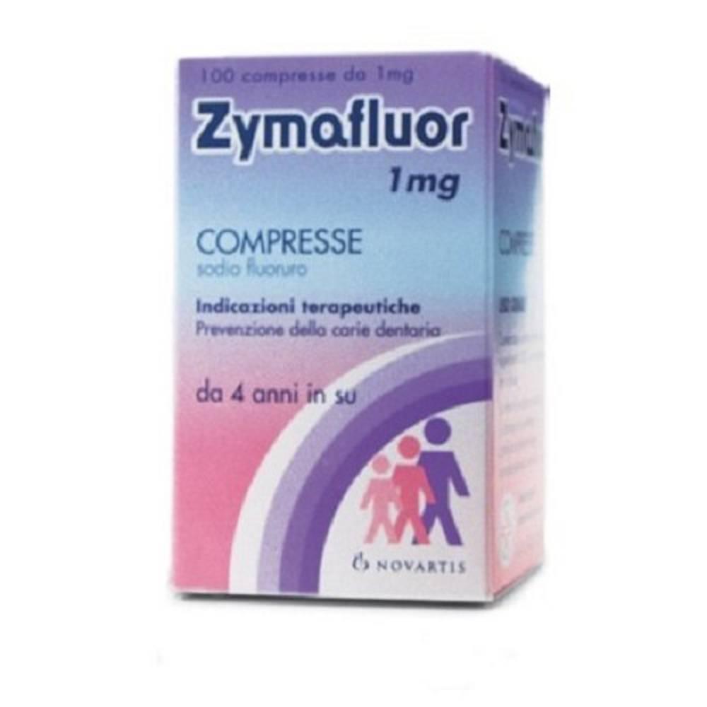 zymafluor zymafluor compresse e gocce orali con sodio fluoruro per la profilassi della carie - 1 mg, 0,5 mg e 0,25 mg - foto 1