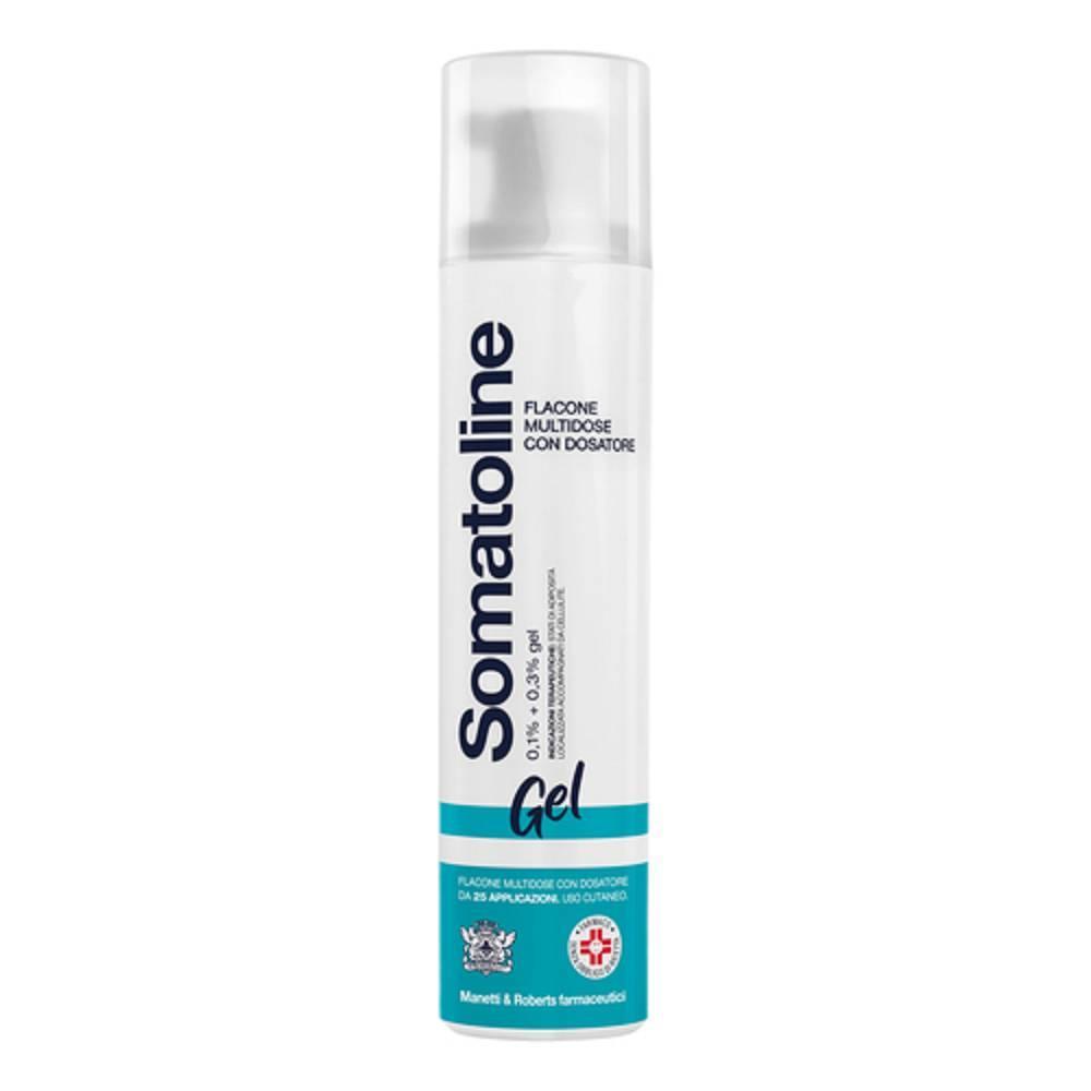 somatoline gel dermatologico somatoline 250ml 0,1% + 0,3% per uso topico - trattamento della pelle e sicurezza nell'uso - foto 1