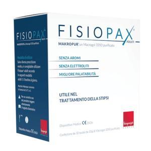 Dispositivo medico lassativo fisiopax adulti 30 bustine per regolarizzare l'intestino in modo naturale senza crampi e dolore