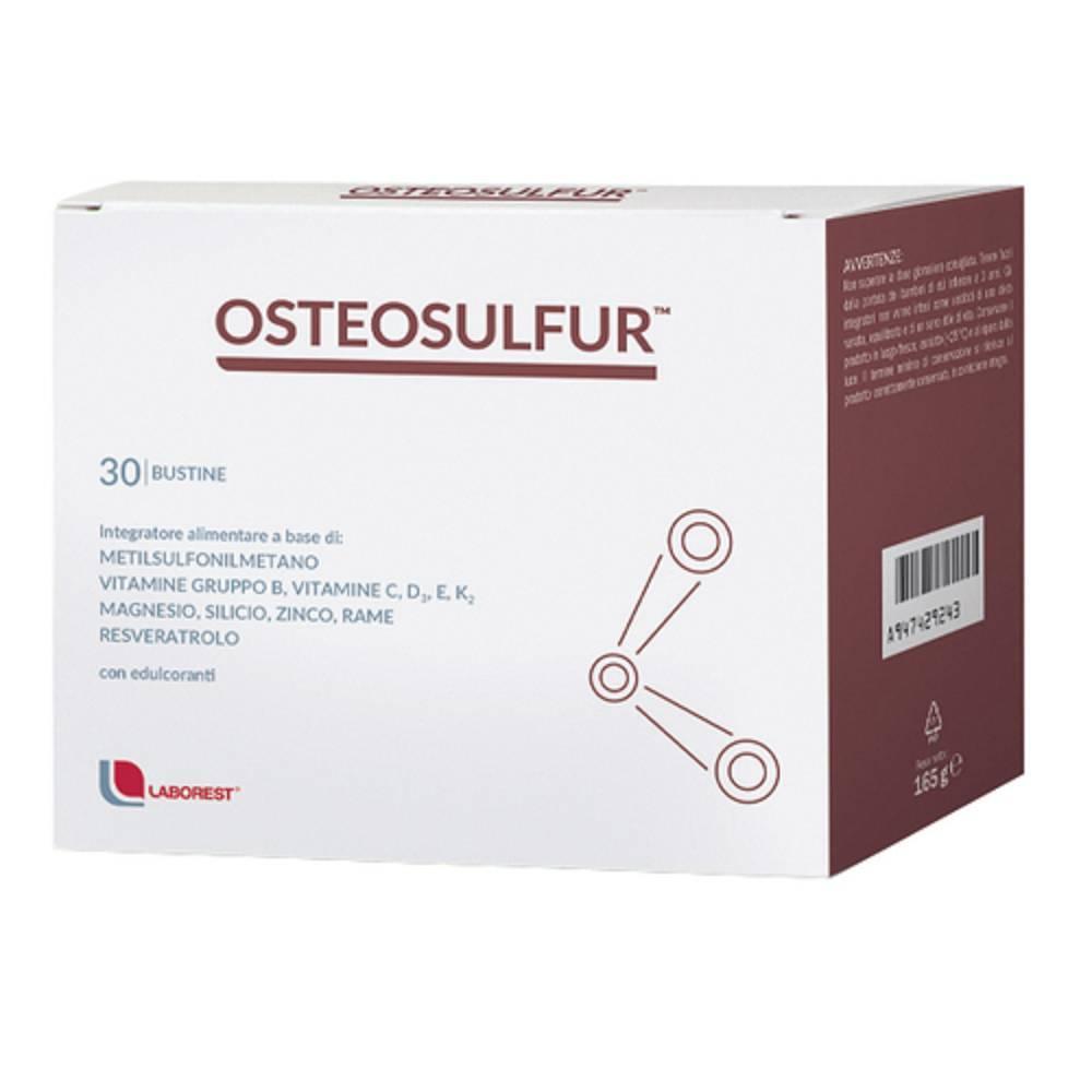 uriach italy osteosulfur 30 bustine - foto 1