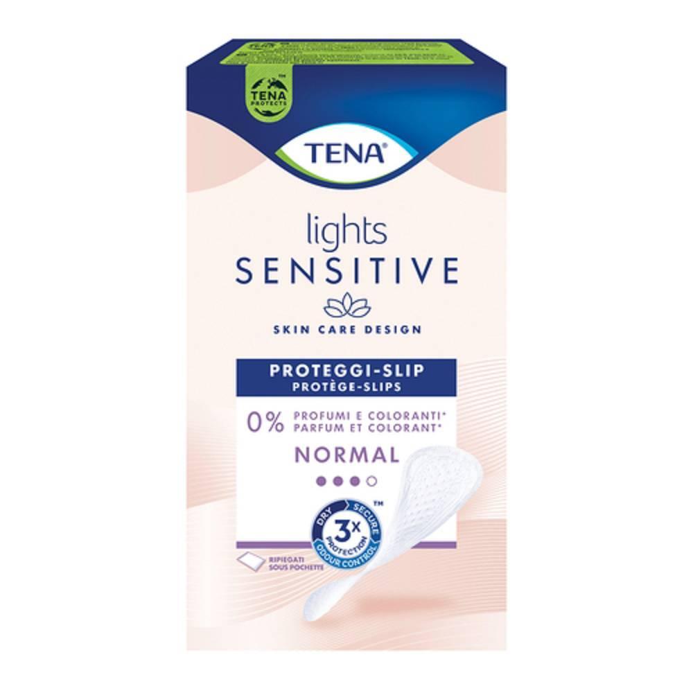 tena assorbenti per incontinenza lights by tena normal ripiegati 22 pezzi - comfort e freschezza per momenti di ooops - foto 1