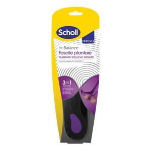 Plantare ortopedico  in-balance per fascite plantare - supporto per tallone e arco plantare, sollievo dal dolore, taglie s m l