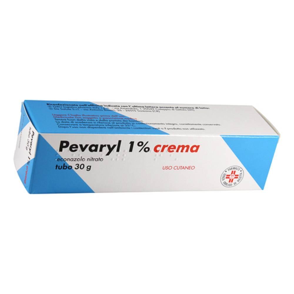 pevaryl crema pevaryl 1% 30g per trattamento candidosi cutanea e dermatofitosi - uso esterno, antimicotico efficace - foto 1