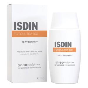 Protezione solare viso fotoultra 100 spot prevent spf 50+ - previeni le macchie solari con assorbimento immediato e texture leggera