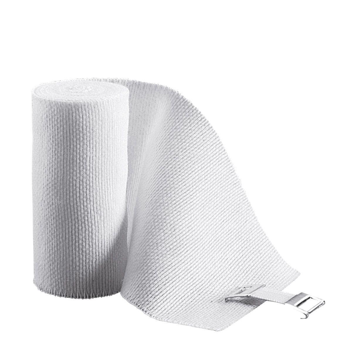 farvisan benda elastica ideale 15 cm - lunghezza 4.5 metri, conforme alla legge n. 883 del 26/11/1973, 65% cotone e 35% fibra poliammidica - foto 1