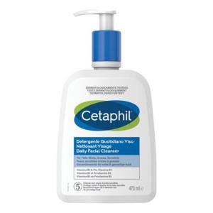 Detergente quotidiano viso 470ml per pelle mista, grassa e sensibile con vitamina b3 e pro-vitamina b5, effetto riequilibrante e idratante