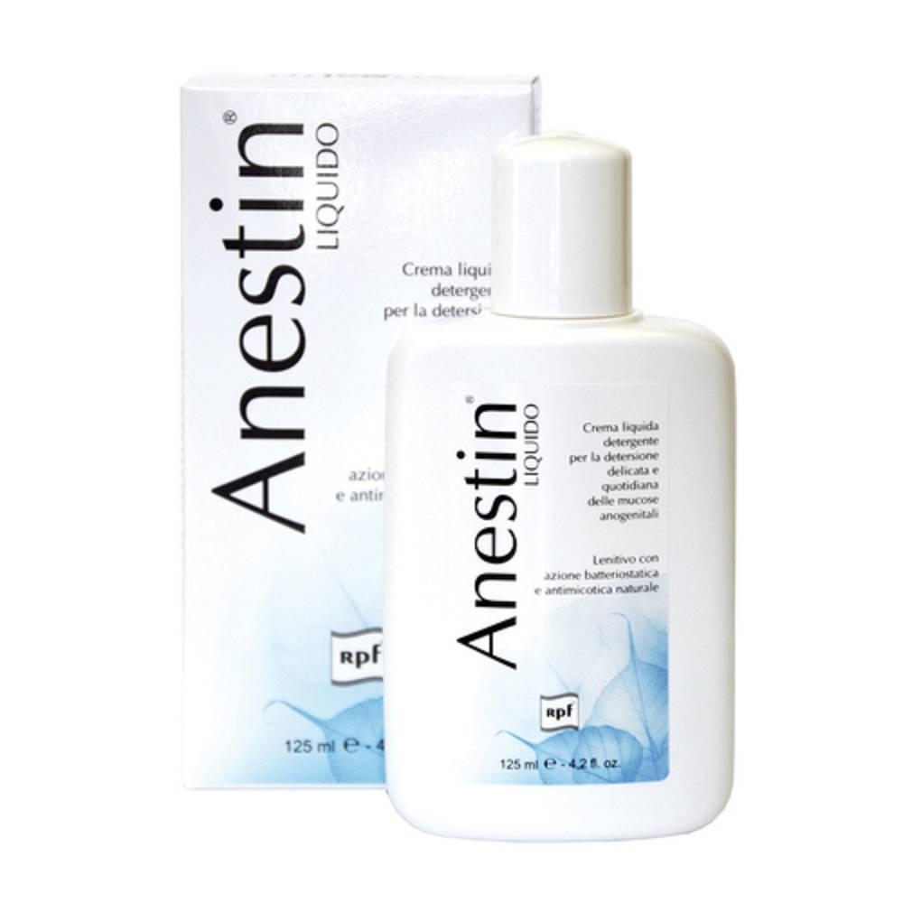 anestin detergente anestin liquido 125 ml per igiene intima e detersione anogenitale in proctologia e ostetricia - foto 1