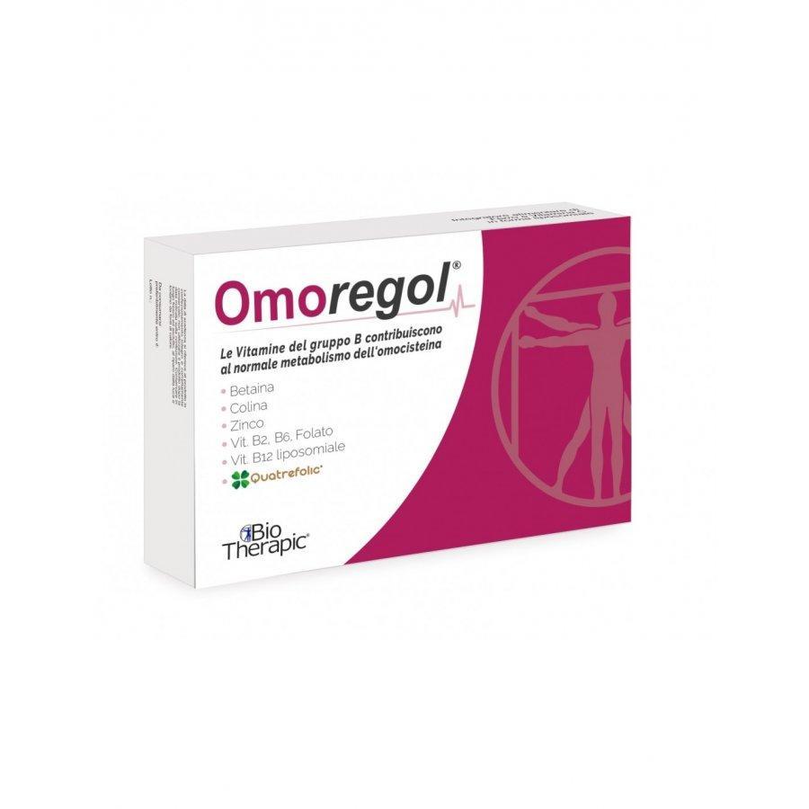 omoregol integratore omoregol 30 compresse per regolare i livelli di omocisteina con betaina, colina, vitamine del gruppo b e zinco - foto 1