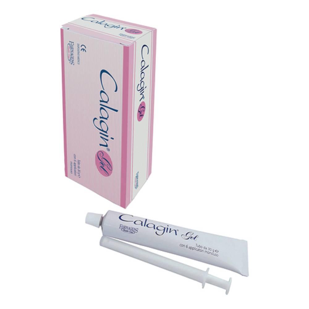 calagin crema intima vaginale calagin gel 30g per secchezza e irritazioni, riequilibrio del ph e flora batterica, ipoallergenica e senza parabeni - foto 1