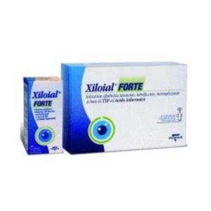 Gocce oftalmiche xiloial forte 10 ml - soluzione idratante con acido ialuronico e ts-polisaccaride per il comfort oculare e la protezione della superficie oculare